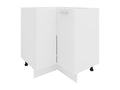 76 x 76 x 82 cm Wardrobe Wood White