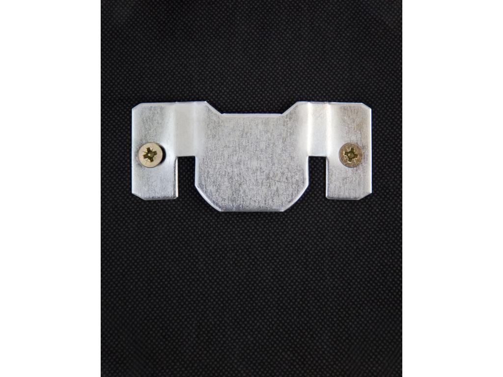 90 x 80 cm Bed Faux Leather Leather Black