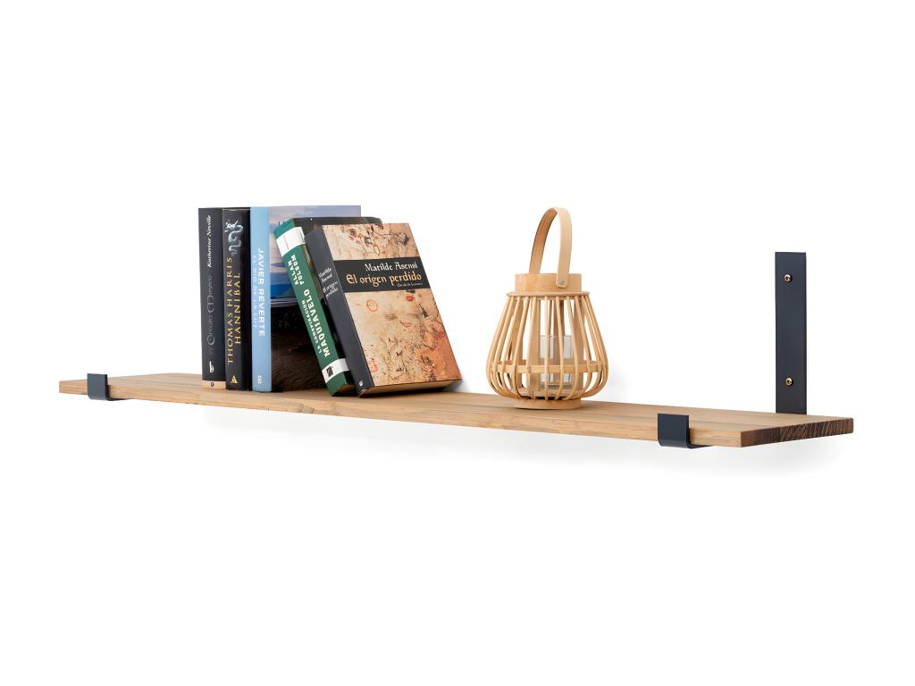 20 x 100 cm Bookshelf Wood Multicolor