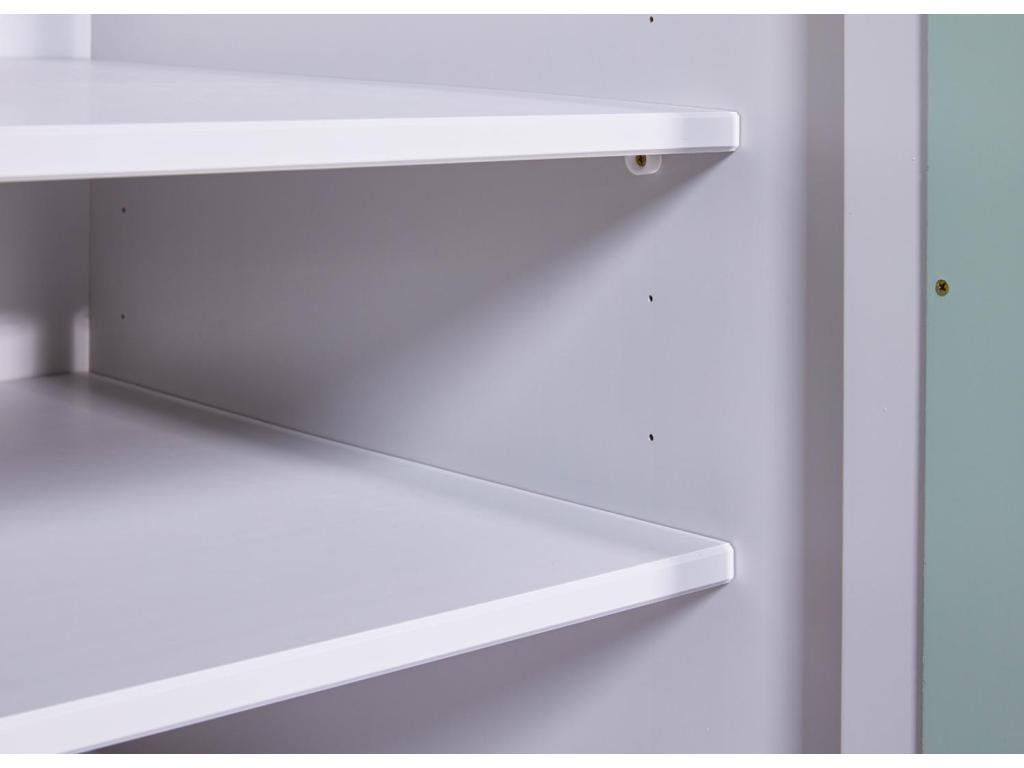 92 x 59 x 205 cm Wardrobe 2-door Wood Green