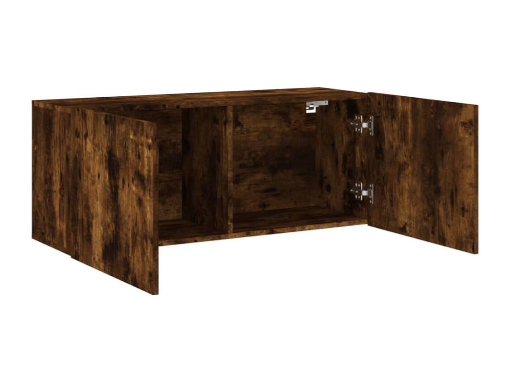 100 x 30 x 41 cm TV Stand Wood Brown