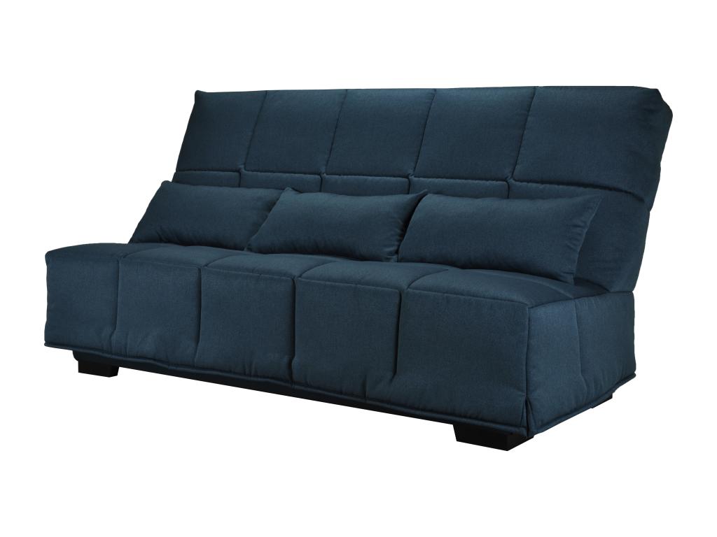 207 x 104 x 106 cm Sofa Fabric Black