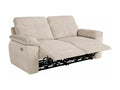 200 x 100 x 102 cm Sofa Velvet Beige