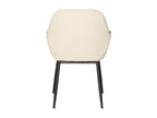 58 x 60 x 84 cm Chair Fabric Metal Beige