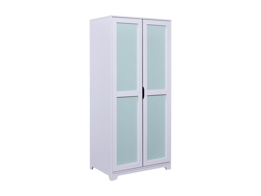 92 x 59 x 205 cm Wardrobe 2-door Wood Green
