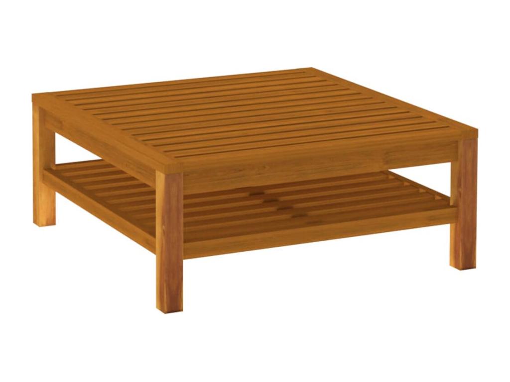 228 x 62 x 90 cm Patio Furniture Set 5-piece Wood Light Natural