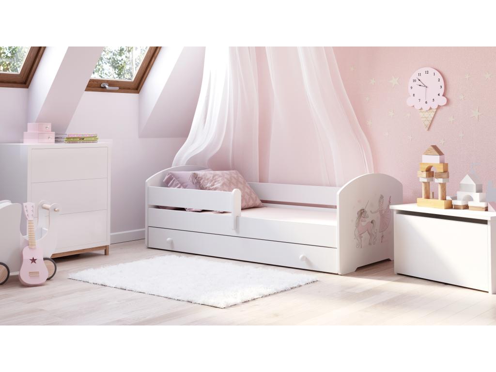 160 x 80 x 56 cm Bed White