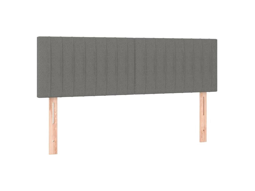 140 x 190 cm Box Spring Bed White