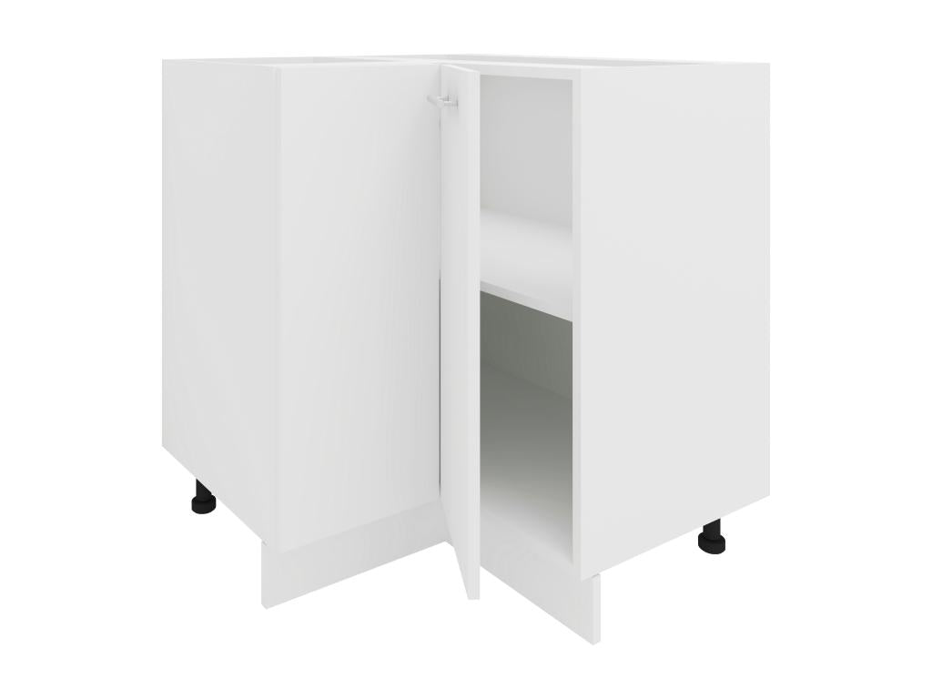 76 x 76 x 82 cm Wardrobe Wood White