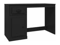 115 x 50 x 75 cm Desk Wood Black