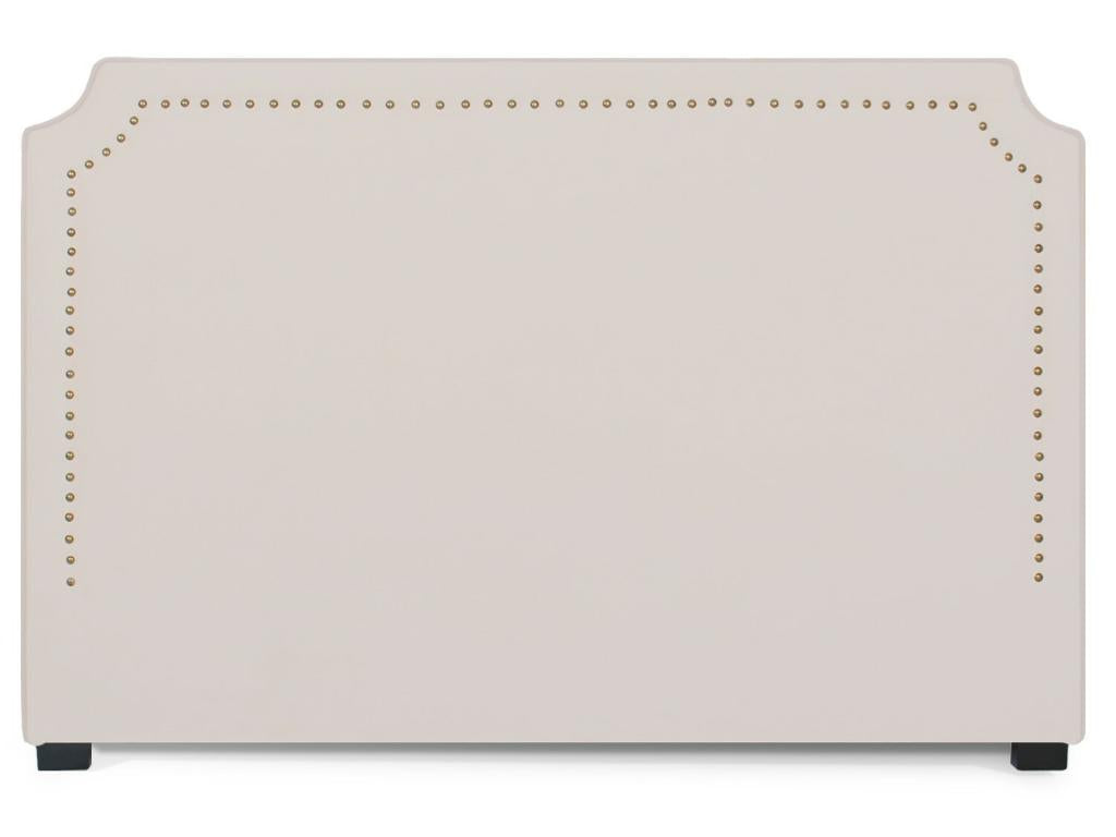 180 x 8 x 120 cm Bed Velvet Beige