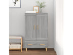 70 x 31 x 115 cm Sideboard Wood Gray