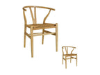 56 x 50 x 80 cm Chair Wood Light Natural