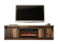 200 x 57 x 35 cm TV Stand Wood Brown