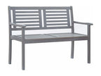 150 x 60 x 89 cm Garden Bench Gray