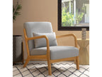 Armchair Wood Gray