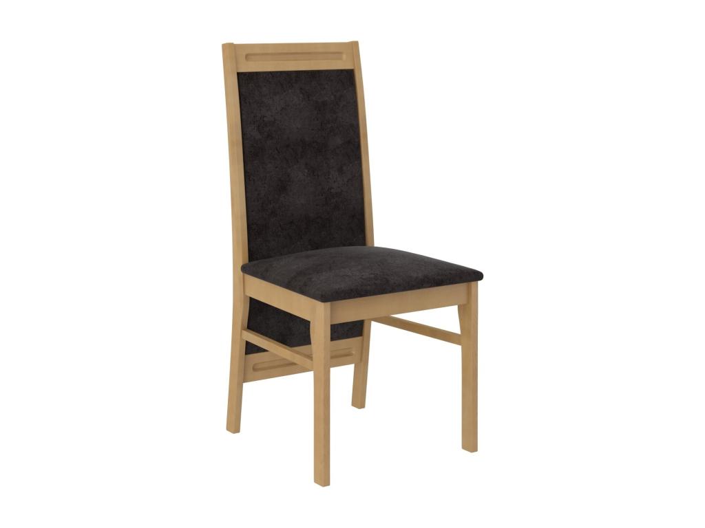 42 x 42 x 97 cm Chair Wood Fabric Gray