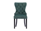 51 x 59 x 98 cm Chair 4-piece Velvet Blue