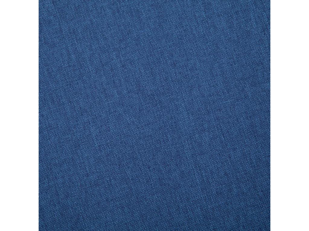 116 x 70 x 73 cm Sofa Wood Fabric Blue