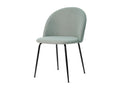 52 x 56 x 78 cm Chair Fabric Metal Green