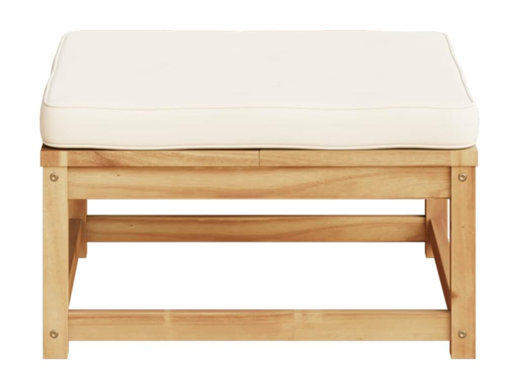 41 x 52 x 80 cm Footstool Solid Wood Brown