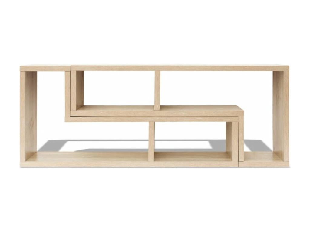 120 x 30 x 56.4 cm TV Stand Wood Beige