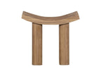 50 x 25 x 45 cm Stool Wood Light Natural