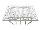 56 x 51 x 93 cm Chair Metal White