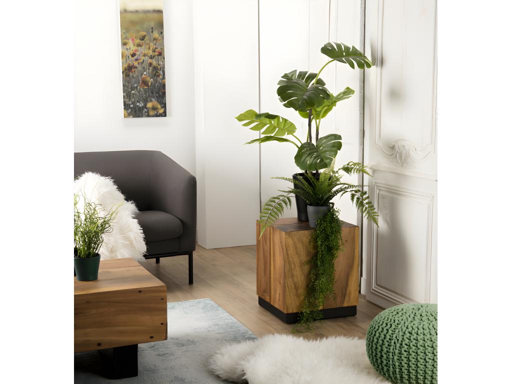 38 x 38 cm Table Wood Brown