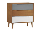 80 x 40 x 80 cm Dresser Wood Brown