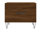50 x 50 x 40 cm Coffee Table Wood Brown