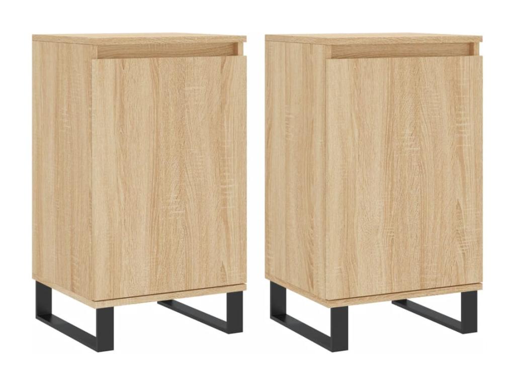 40 x 35 x 70 cm Sideboard Wood Brown