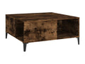 80 x 80 x 36.5 cm Coffee Table Wood Brown