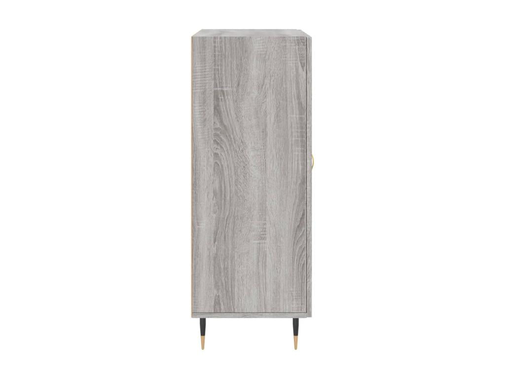 69.5 x 34 x 90 cm Sideboard Wood Gray