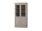 105 x 40 x 215 cm Sideboard Cabinet 4-door Wood Beige