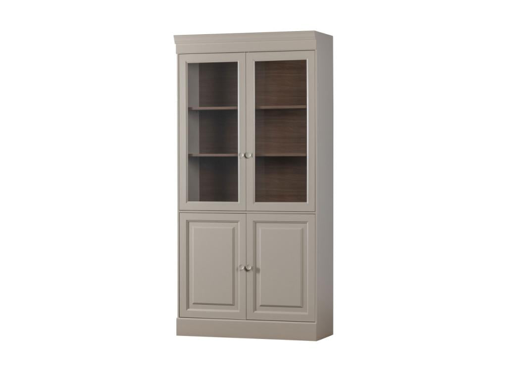 105 x 40 x 215 cm Sideboard Cabinet 4-door Wood Beige