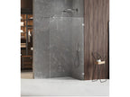 120 x 120 x 200 cm Shower Screen Glass Silver
