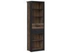 60 x 41 x 195 cm Bookshelf Wood Black