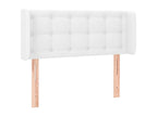 83 x 16 x 88 cm Bed Faux Leather Leather White
