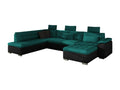 350 x 205 x 101 cm Sectional Sofa Green
