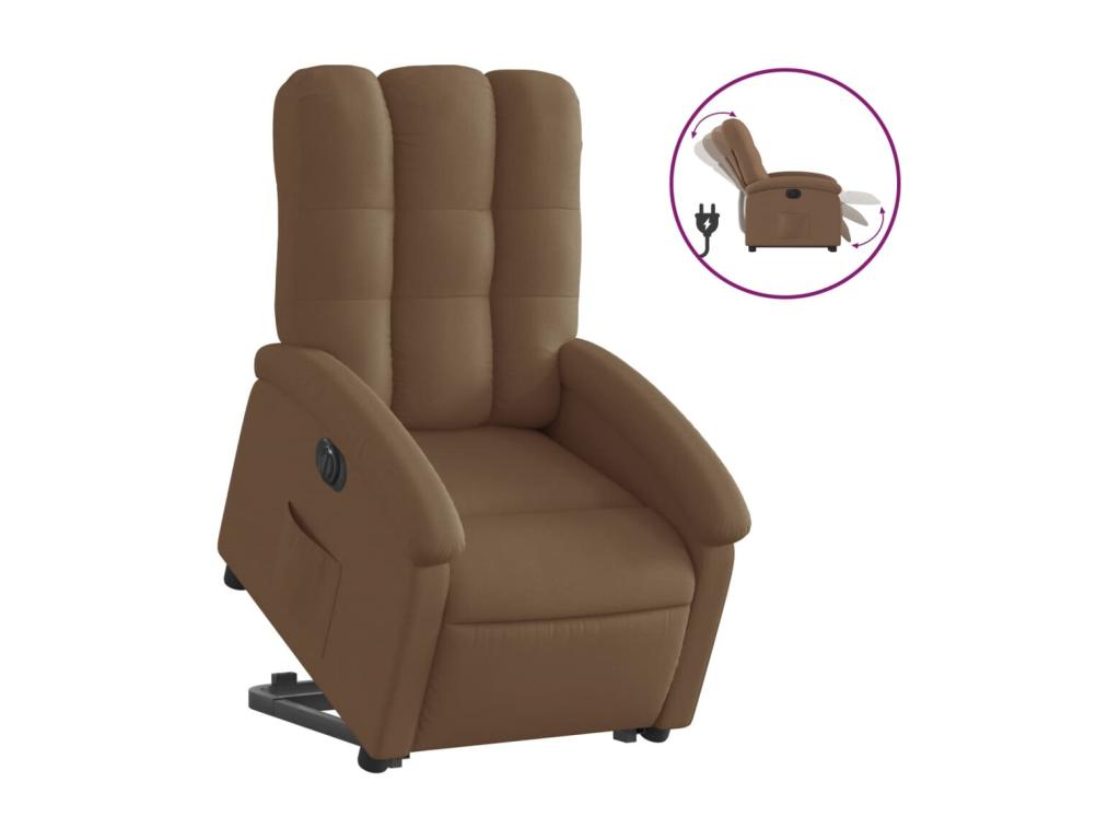 Recliner Fabric Brown