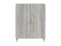 69.5 x 34 x 90 cm Sideboard Wood Gray