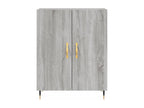 69.5 x 34 x 90 cm Sideboard Wood Gray