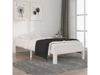 90 x 200 cm Bed Frame Wood White