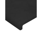 83 x 16 x 88 cm Bed Velvet Black