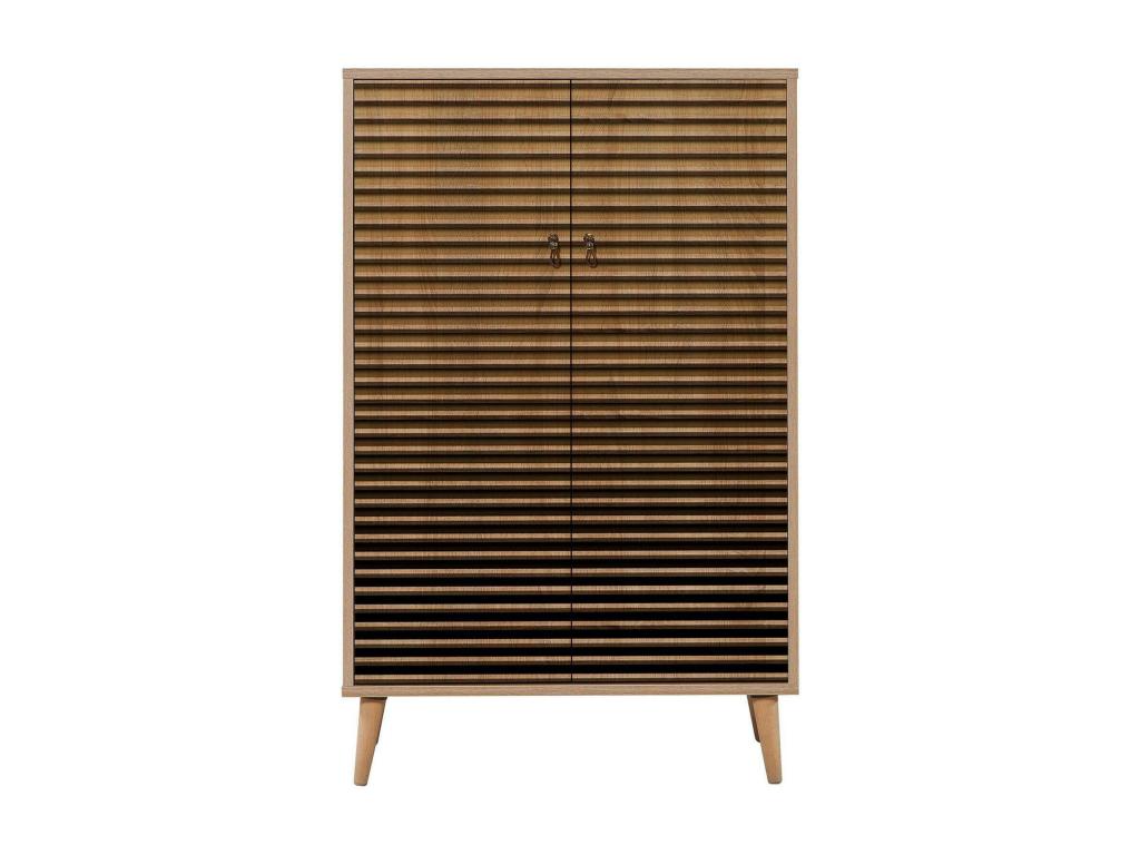 80 x 36 x 127 cm Sideboard Wood Beige