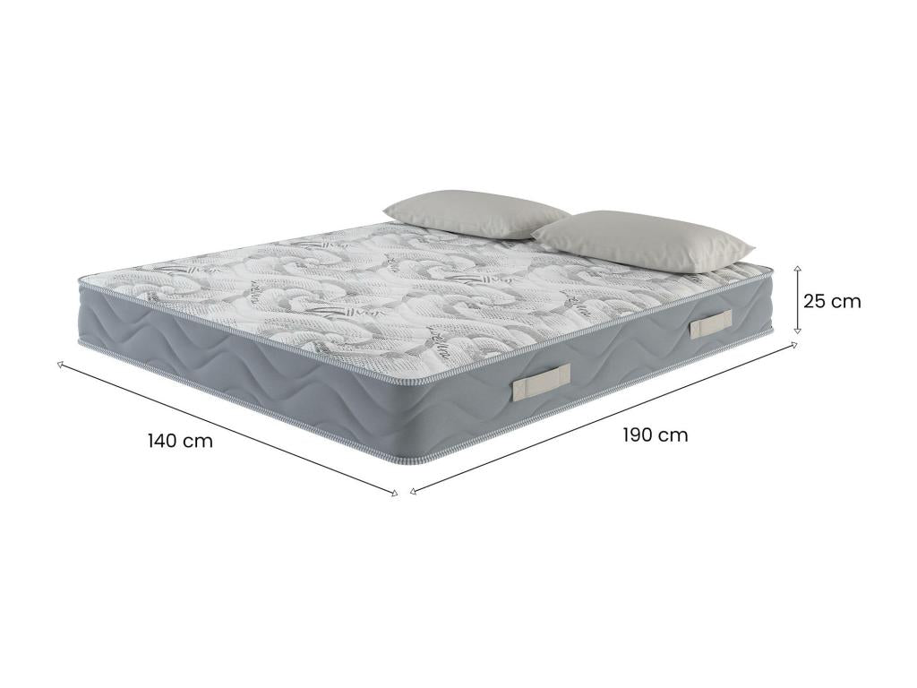 190 x 140 x 25 cm Mattress Gold
