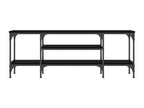 121 x 35 x 45 cm TV Stand Wood Black