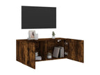 100 x 30 x 41 cm TV Stand Wood Brown