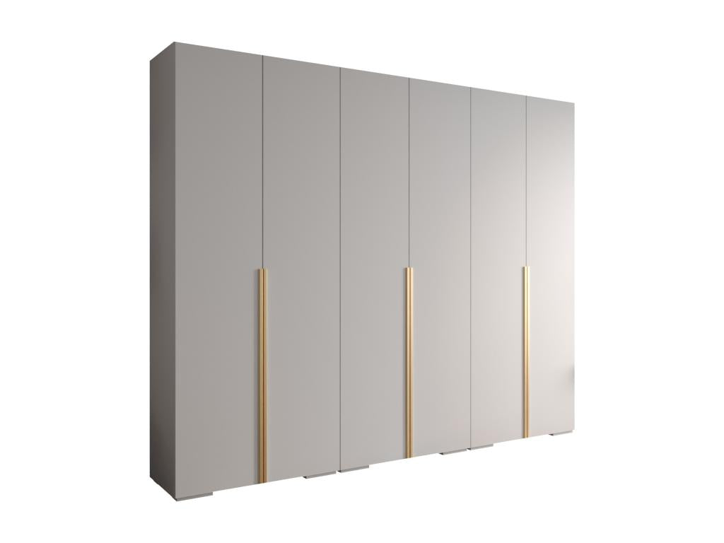 300 x 47 x 236 cm Wardrobe White